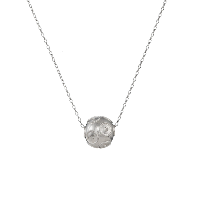 Necklace Viana's Conta in Silver
