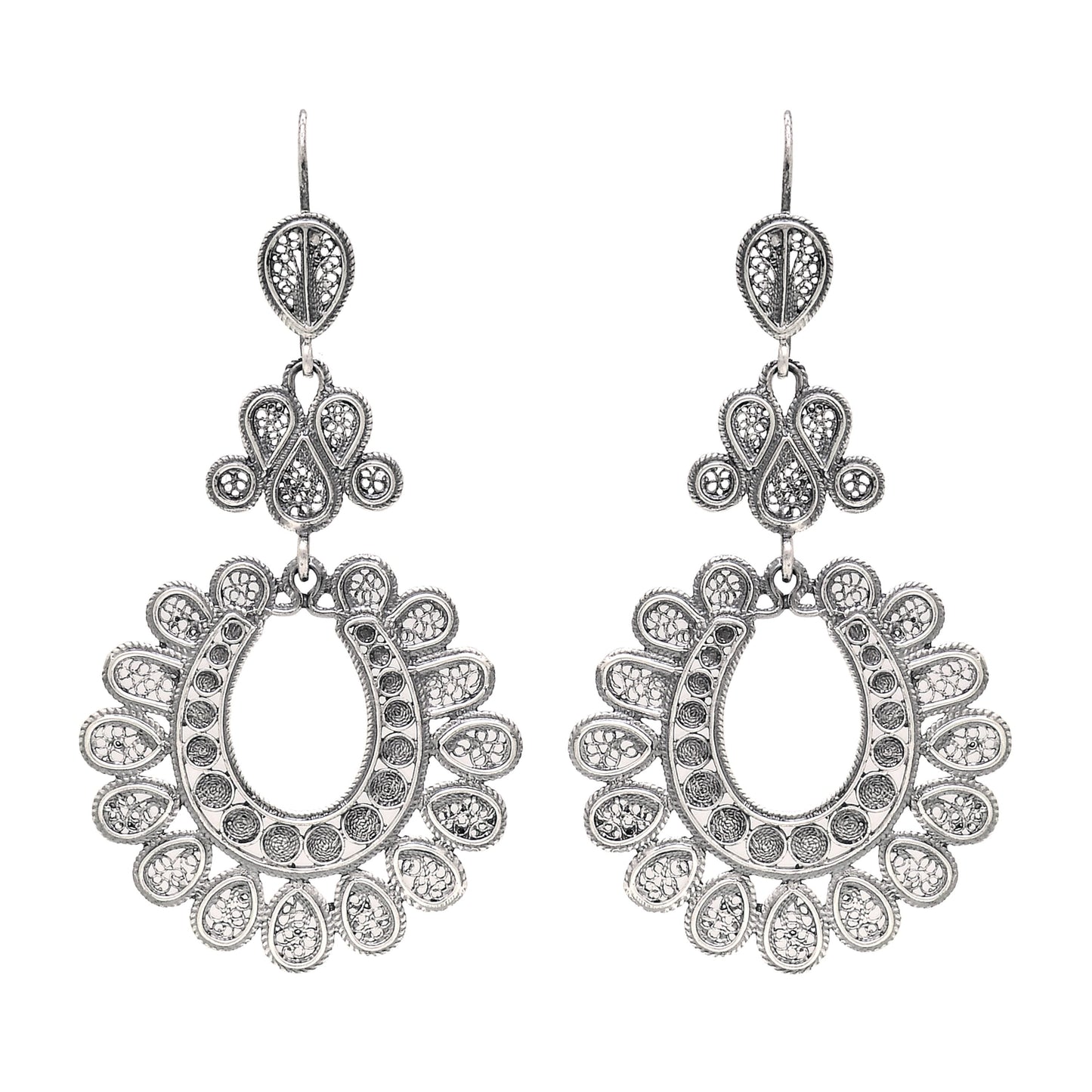 Earrings Other Side of the Mirror in Silver