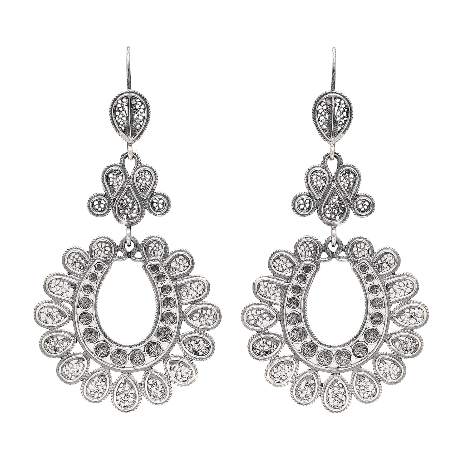 Earrings Other Side of the Mirror in Silver