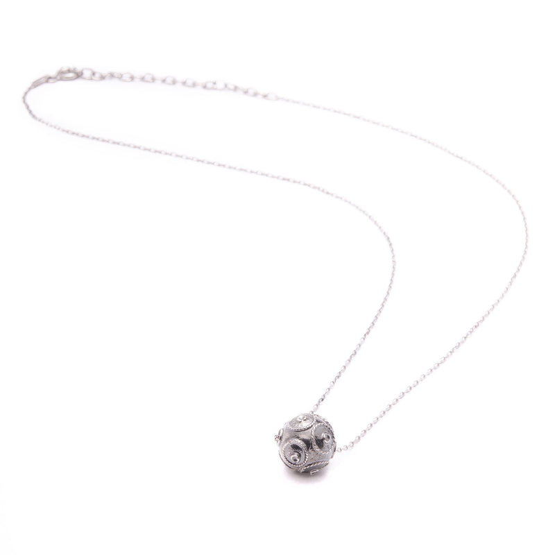 Necklace Viana's Conta in Silver