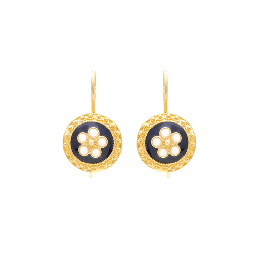 Earrings Caramujo in 19,2Kt Gold