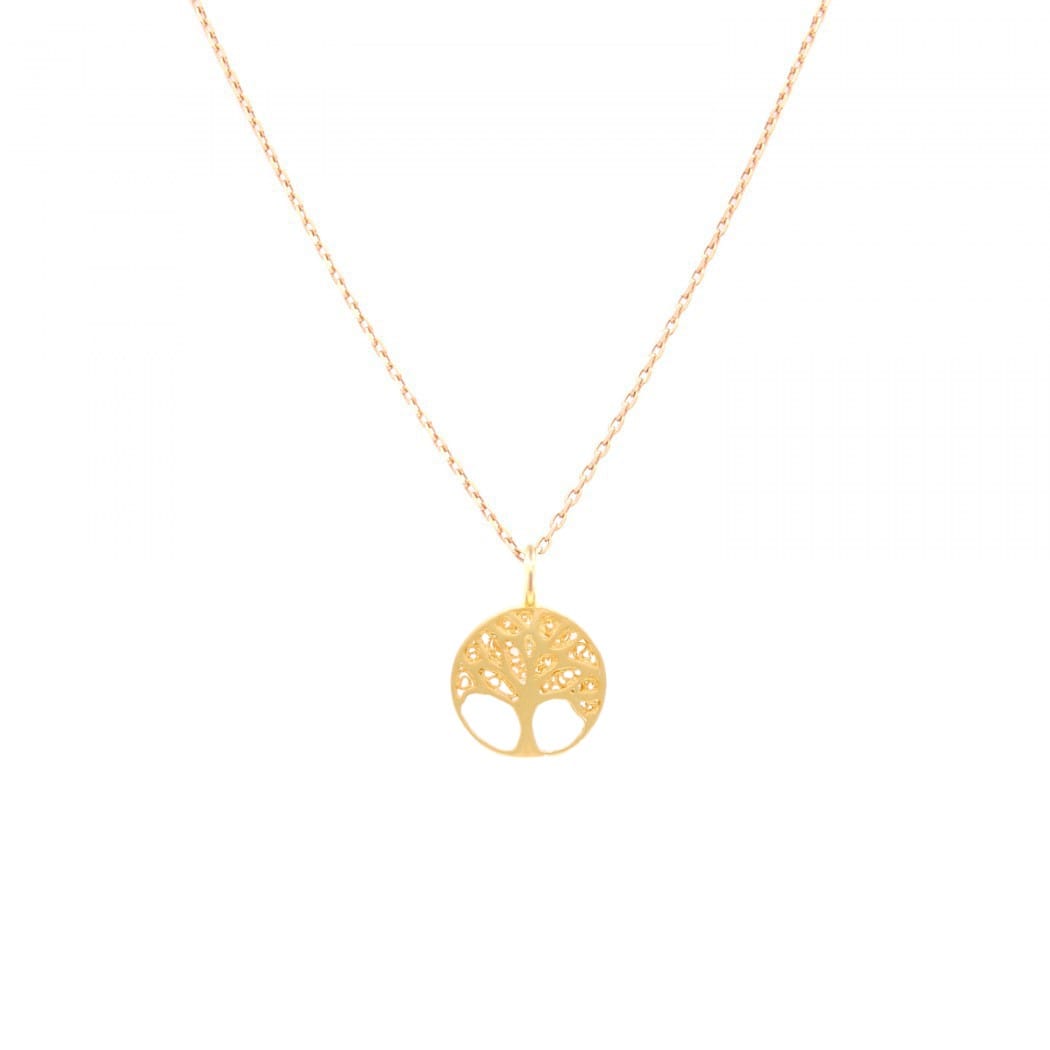 Necklace Tree of Life in 19,2Kt Gold