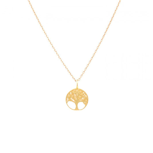 Necklace Tree of Life in 19,2Kt Gold