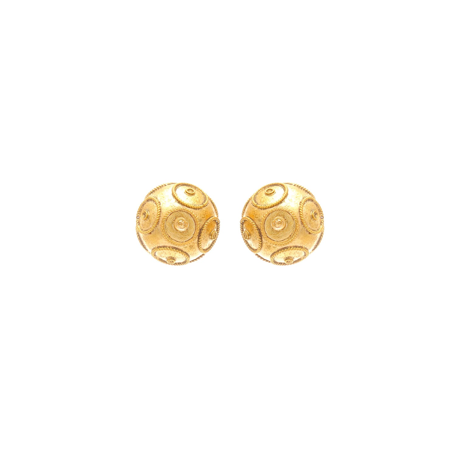 Earrings Viana’s Conta in 19,2Kt Gold