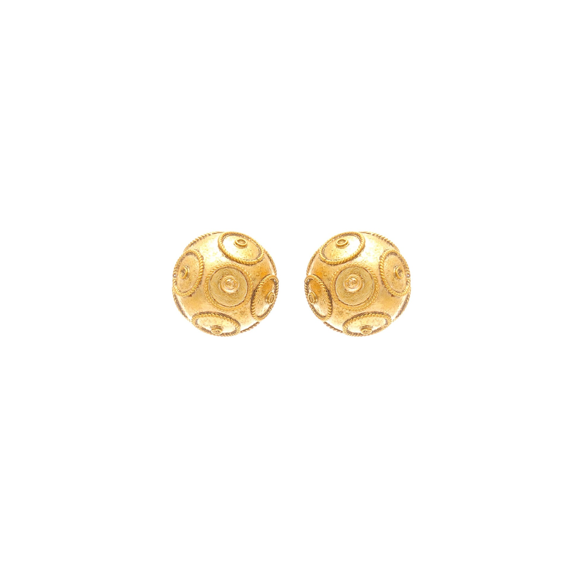 Earrings Viana’s Conta in 19,2Kt Gold