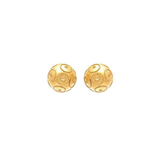 Earrings Viana’s Conta in 19,2Kt Gold