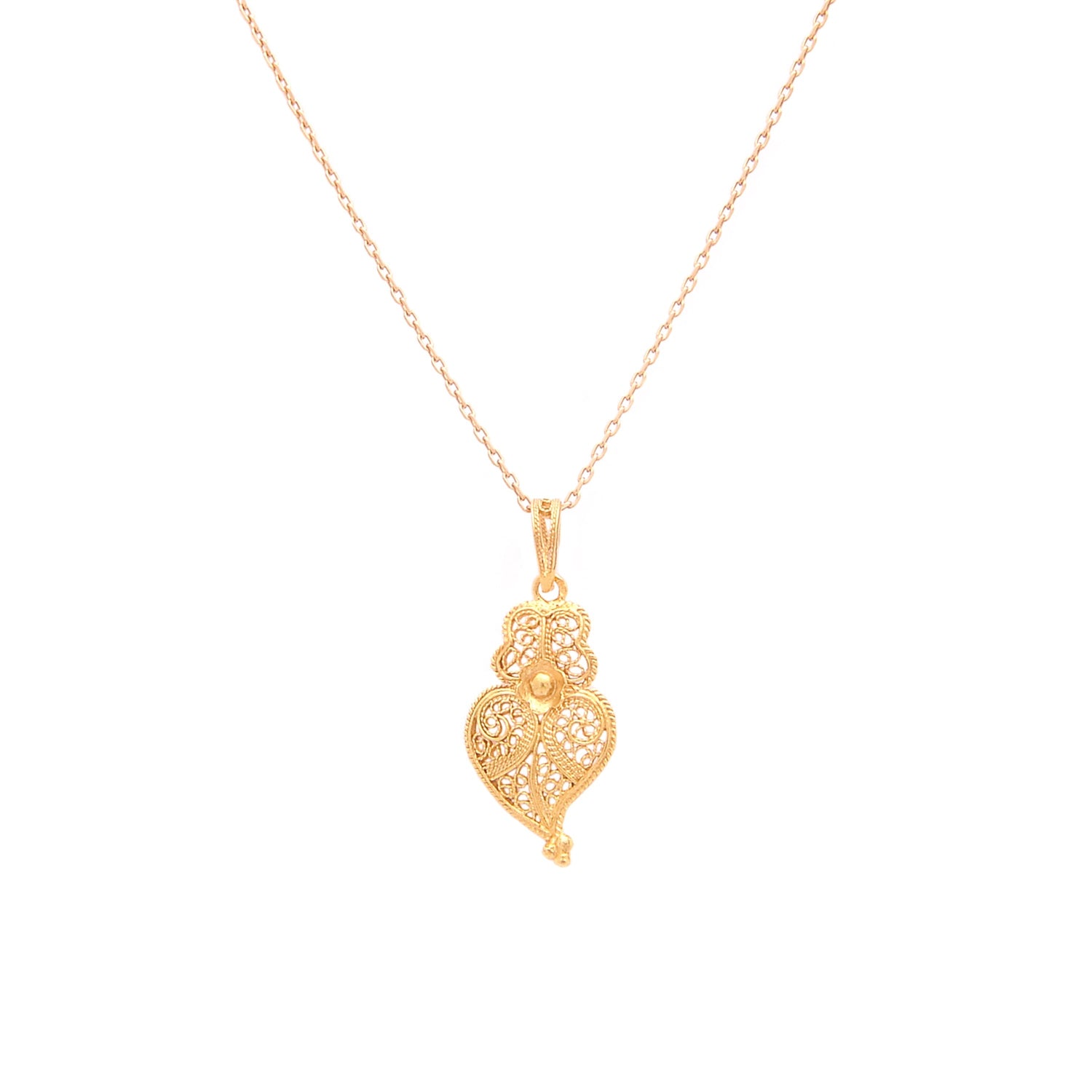 Necklace Heart of Viana S in 9Kt Gold