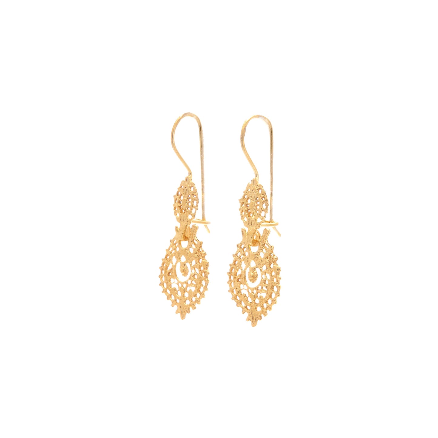 Earrings Queen XS in 19,2Kt Gold