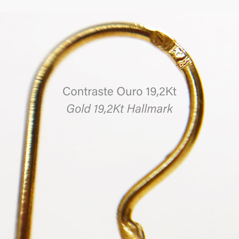 Earrings Queen XS in 19,2Kt Gold