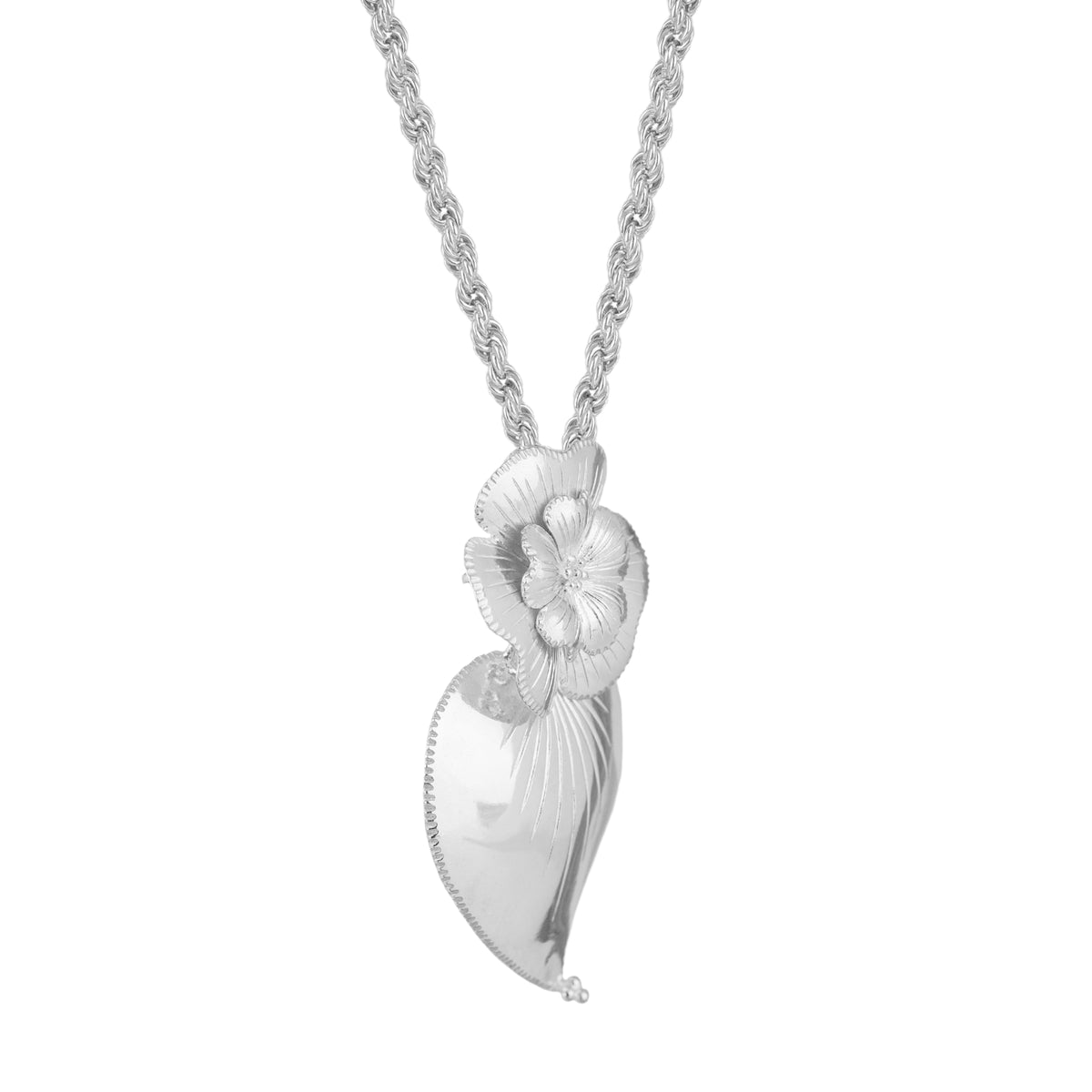 Collar Corazón de Amália de Plata