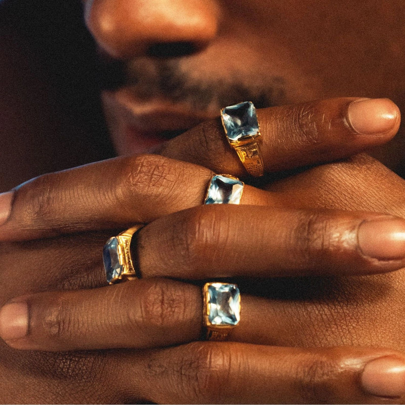 Ring Sensibilidade in Gold Plated Silver