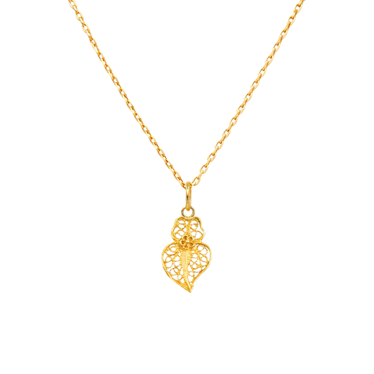 Necklace Heart of Viana XXS in 19,2Kt Gold