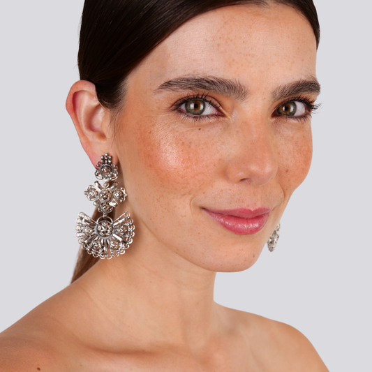 Galegos Earrings in Silver