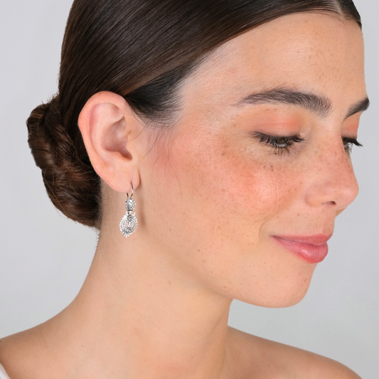 Queen Earrings XS in Silver