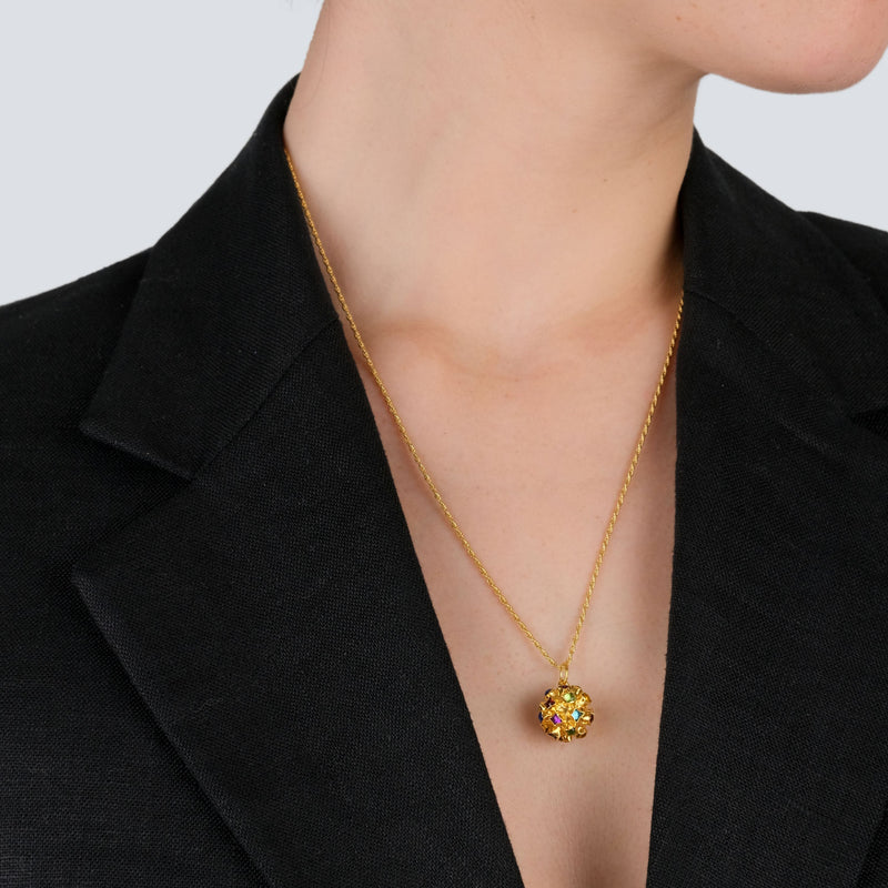 Necklace Mina in Gold Plated Silver