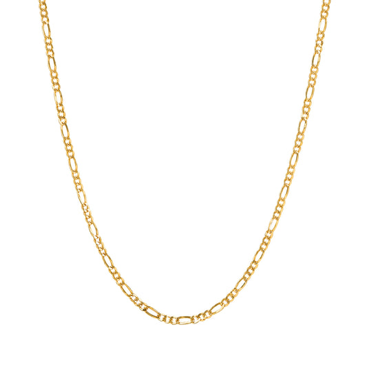 Necklace 3+1 3mm in 19.2Kt Gold