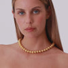 Necklace Viana's Contas Traditional in Gold Plated Silver