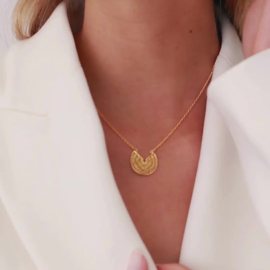 Set Circles in Gold Plated Silver
