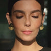 Earrings Boat Articulated in Gold Plated Silver
