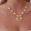 Necklace Queen Dragon in Gold Plated Silver