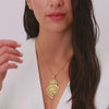 Necklace Heart of Viana 5,5cm in Silver