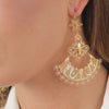 Earrings Skirt in Silver