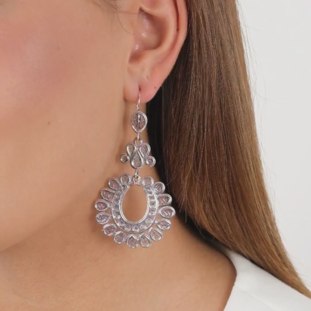 Earrings Other Side of the Mirror in Silver