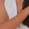 Bracelet Caramujos in Gold Plated Silver