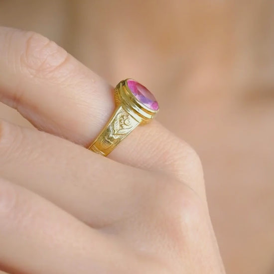 Ring Força in Gold Plated Silver