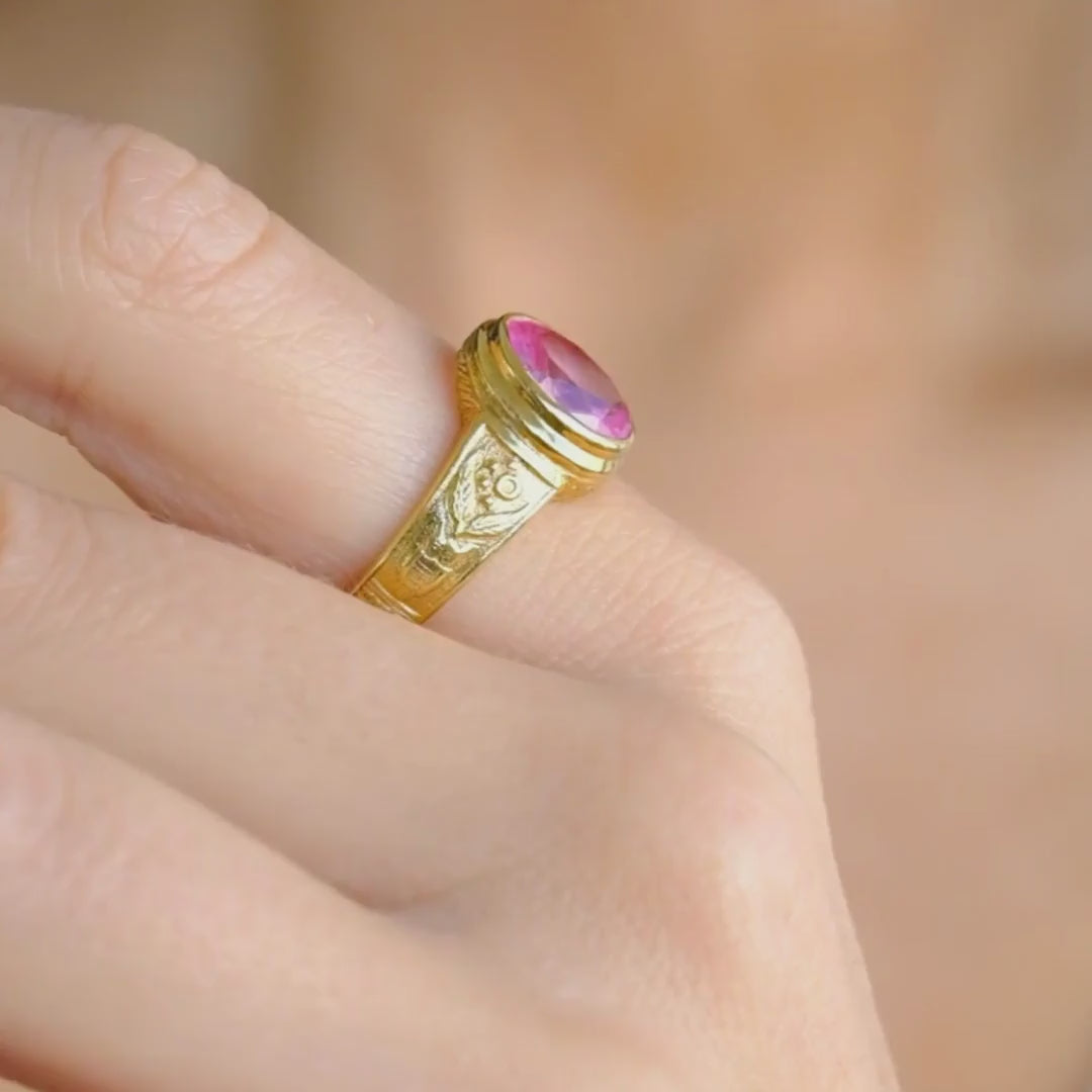 Ring Força in Gold Plated Silver