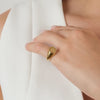 Ring Escudo in Gold Plated Silver