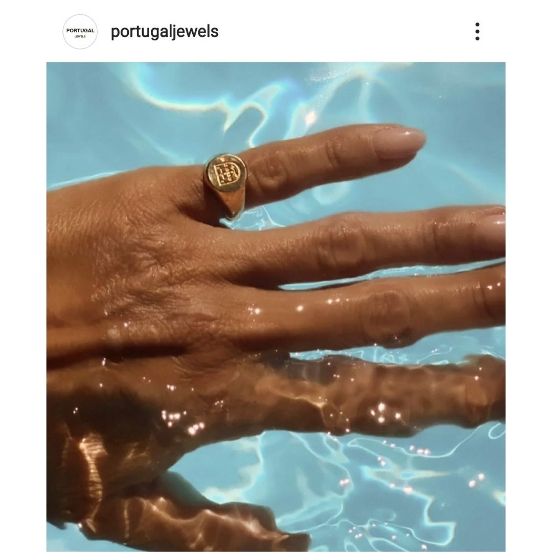 Black Friday Iva Domingues a usar Portugal Jewels